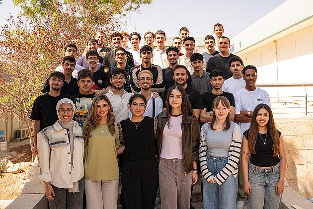 All Hosted Programmes students during the kick-off. Photo by Wagner & Benz.