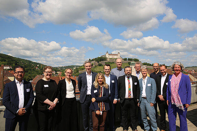 Group picture of the participants in the PACE Hub in Würzburg.